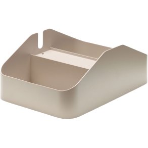 Pedestal Power Bar Tray Double 25x10 cm, Oat